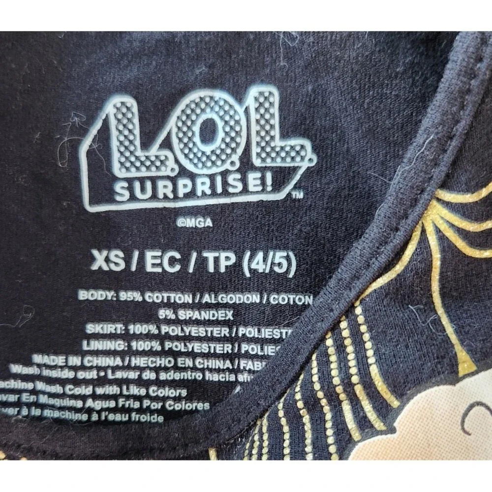 LOL Surprise Tutu Sleeveless Dress Girls XS